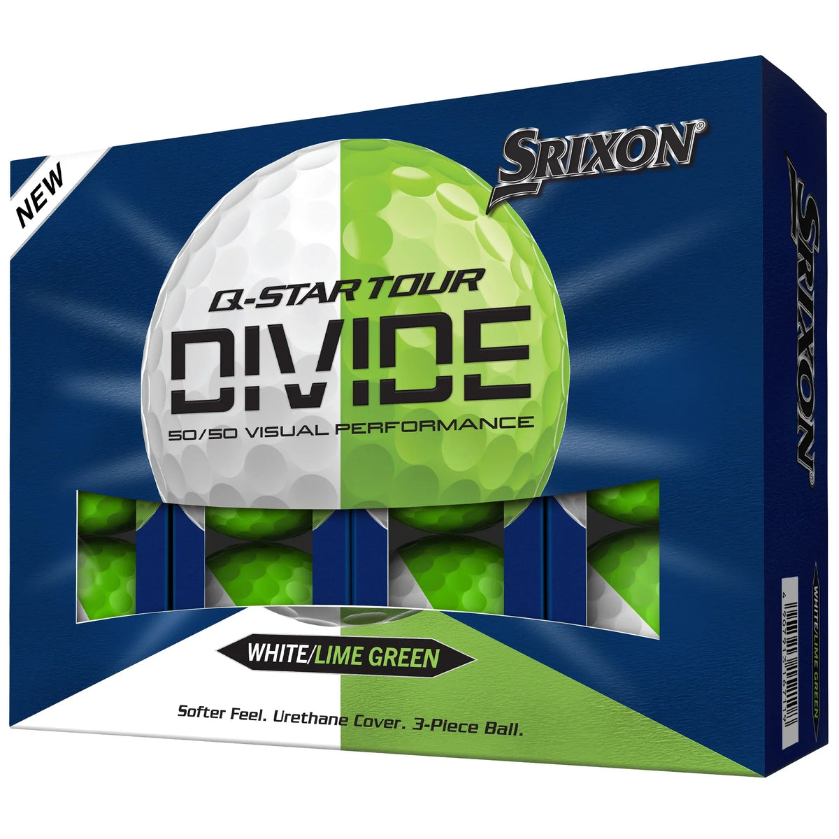 Q-Star Tour Divide White Lime Dozen