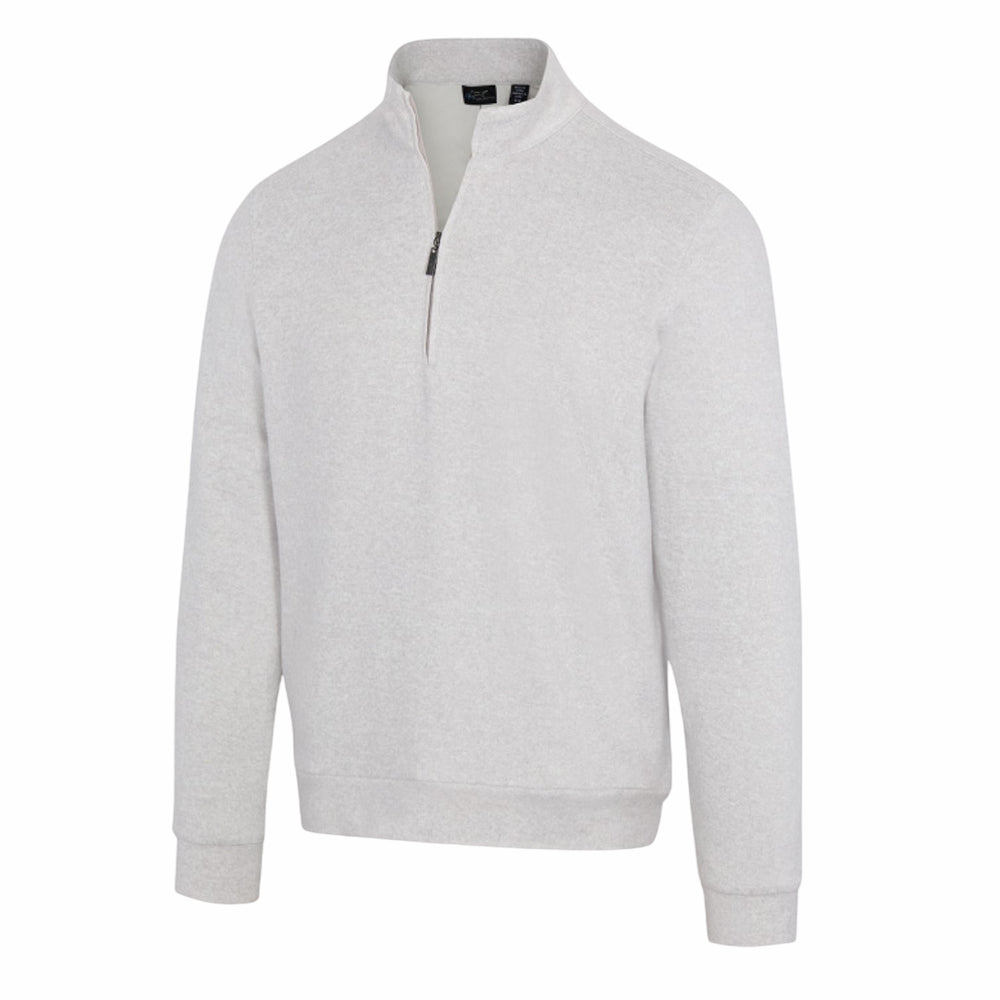 Lined Quarter-Zip Wind Sweater with Logo - Gunnedah Golf Hub