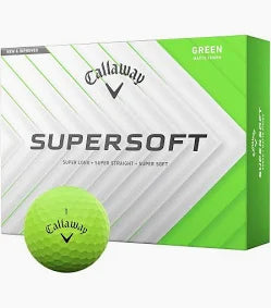 Supersoft Golf Ball - Green - Gunnedah Golf Hub
