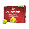 Chrome Soft 26 Yellow Triple Track Golf Ball - Gunnedah Golf Hub