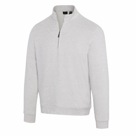 Lined Quarter-Zip Wind Sweater with Logo - Gunnedah Golf Hub