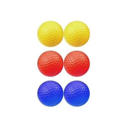 PRACTICE BALL - RUBBER 6 pack