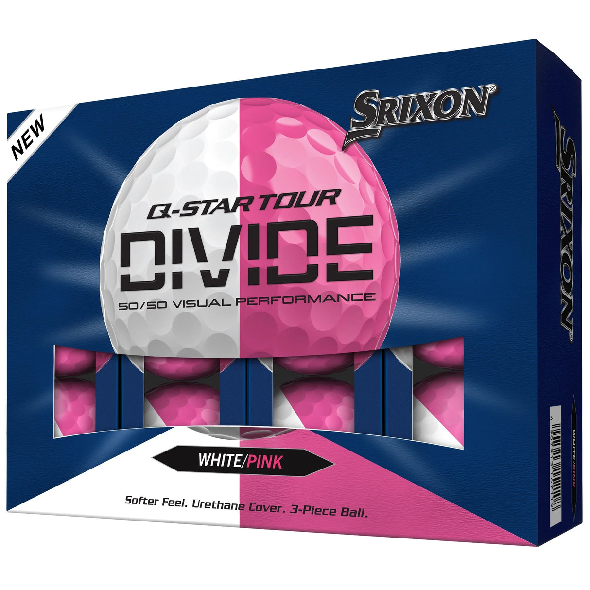 Q-Star Tour Divide 26 - White/Pink - Gunnedah Golf Hub