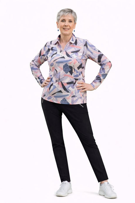SunSmart Long Sleeve: Blush - Gunnedah Golf Hub